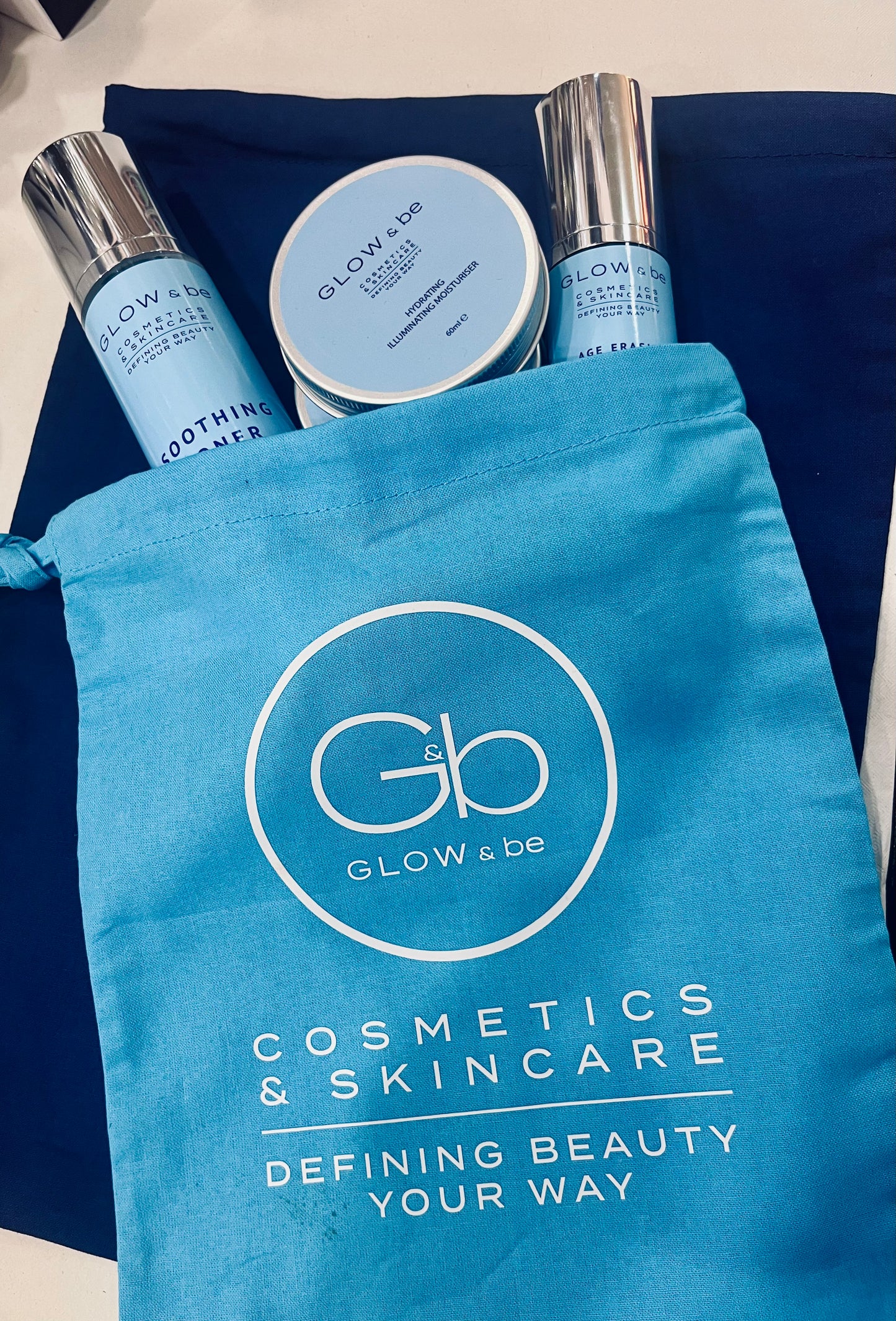 Cotton Toiletries Bags